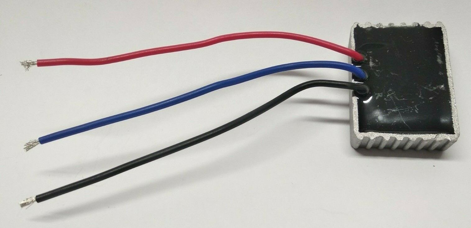 Trade-Shop Anlaufwiderstand / Sanftanlauf / Softstart 12A 230V inkl. 3  Kabel für Winkelschleifer Gehrungssäge Kreissäge bis 250V