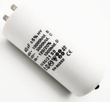 Laden Sie das Bild in den Galerie-Viewer, Kondensator 4 Pin bis 500V~ AC 8,10,12,14,16,20,25,35,40,45 µF uf mit Gewinde – von Kraftfeld | Werkzeughandel - Feldmann
