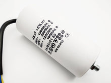 Laden Sie das Bild in den Galerie-Viewer, Kondensator bis 500V~ AC 8,10,12,14,16,20,25,35,40,45 µF uf mit Kabel + Gewinde Motorkondensator,Anlaufkondensator,Starterkondensator,Betriebskondensator – von Kraftfeld | Werkzeughandel - Feldmann
