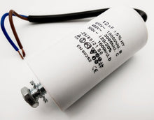 Laden Sie das Bild in den Galerie-Viewer, Kondensator bis 500V~ AC 8,10,12,14,16,20,25,35,40,45 µF uf mit Kabel + Gewinde Motorkondensator,Anlaufkondensator,Starterkondensator,Betriebskondensator – von Kraftfeld | Werkzeughandel - Feldmann
