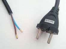 Laden Sie das Bild in den Galerie-Viewer, Maschinenkabel 2 x 1,0 mm² Anschlußkabel 3m Netzleitung Kabel Bohrhammer Bohrmaschine – von AS Schwabe | Werkzeughandel - Feldmann

