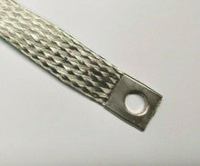 Laden Sie das Bild in den Galerie-Viewer, Motor Masseband 235mm lang 19mm breit 2,5 stark Massekabel Batterie Band Erdung – von Kraftfeld | Werkzeughandel - Feldmann
