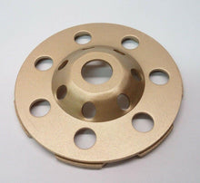 Laden Sie das Bild in den Galerie-Viewer, Profi Diamant Schleiftopf Ø 125mm Schleifteller,Topfscheibe Granit,Beton,Estrich – von Kraftfeld | Werkzeughandel - Feldmann
