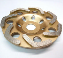 Laden Sie das Bild in den Galerie-Viewer, Profi Diamant Schleiftopf Ø 125mm Schleifteller,Topfscheibe Granit,Beton,Estrich – von Kraftfeld | Werkzeughandel - Feldmann
