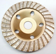 Laden Sie das Bild in den Galerie-Viewer, Profi Diamant Schleiftopf Turbo Ø 125mm Schleifteller,Topfscheibe Beton, Estrich – von Kraftfeld | Werkzeughandel - Feldmann
