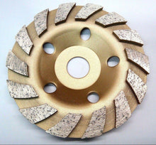 Laden Sie das Bild in den Galerie-Viewer, Profi Diamant Schleiftopf Turbo Ø 125mm Schleifteller,Topfscheibe Beton, Estrich – von Kraftfeld | Werkzeughandel - Feldmann
