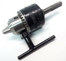 Laden Sie das Bild in den Galerie-Viewer, Profi Zahnkranz Bohrfutter 1,5 - 13mm 1/2 x 20 UNF Gewinde + SDS Plus Adapter – von markenlos | Werkzeughandel - Feldmann
