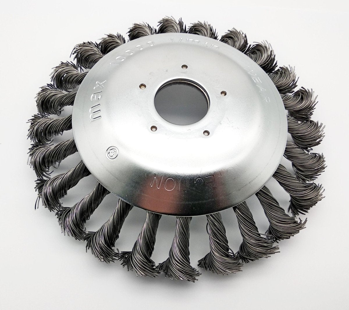 Kagni Motorsense Unkrautbürste Set – 8 Drahtbürsten & Aluminium Fadenkopf Für Rasentrimmer
